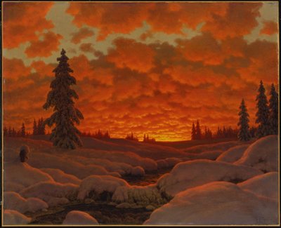 Talvimaisema tekijältä Ivan Fedorovich Choultse