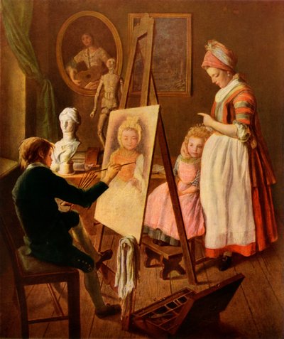 Nuori taidemaalari, 1760-luku, 1965. tekijältä Ivan Ivanovic Firsov