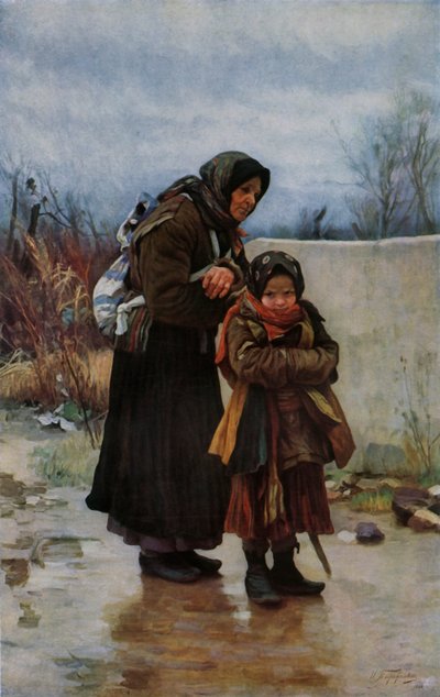 "Isoäiti ja lapsenlapsi", 1880-luku, 1965. tekijältä Ivan Ivanovic Tvoroznikov