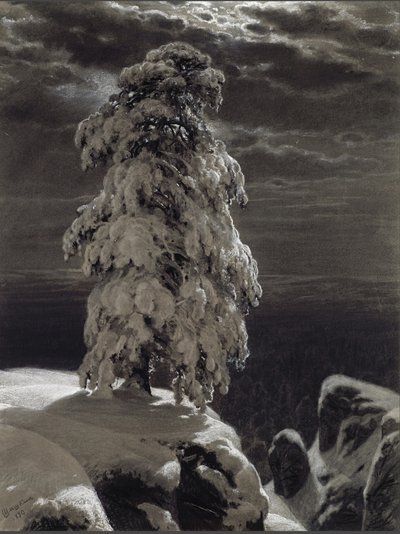Pohjoisen erämaassa 1890. tekijältä Ivan Ivanovich Shishkin