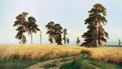 Ruispelto, 1878. tekijältä Ivan Ivanovich Shishkin