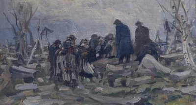 Talonpojan hautajaiset tekijältä Ivan Ivanovich Tvorozhnikov
