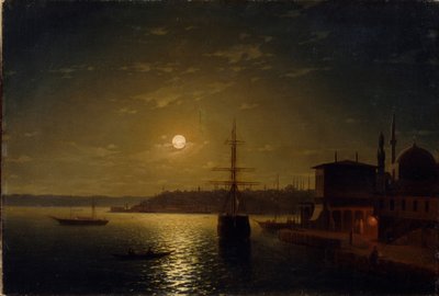 Kultainen sarvi. Turkki, vuoden 1845 jälkeen tekijältä Ivan Konstantinovich Aivazovsky