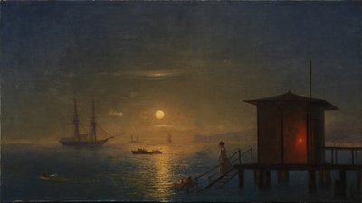 Keisarillinen kylpylä, 1848 tekijältä Ivan Konstantinovich Aivazovsky