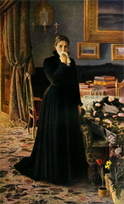 Lohduttamaton suru, 1884, 1965. tekijältä Ivan Kramskoy