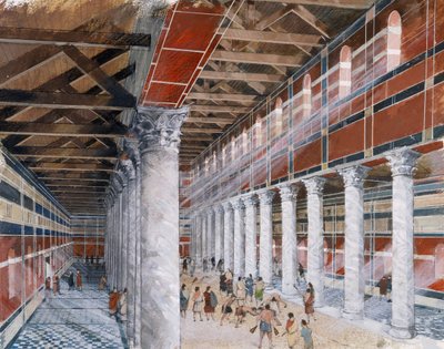 Kylpylöiden basilika, Wroxeterin roomalainen kaupunki tekijältä Ivan Lapper