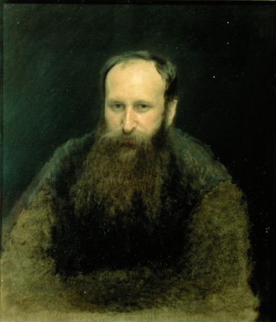 Muotokuva Vasili Vasilievich Vereshchaginista, 1883 tekijältä Ivan Nikolaevich Kramskoy