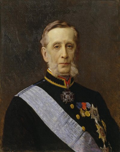 Kreivi Pjotr Aleksandrovitš Valujevin muotokuva 1815-1890, 1880 tekijältä Ivan Nikolaevich Kramskoy