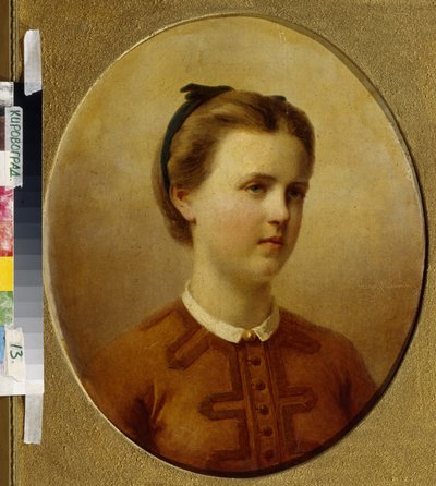 La suurherttuatar Maria Alexandrovna de Russie (Mariya Aleksandrovna Romanova), herttuatar d