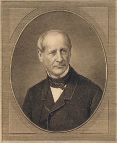 Muotokuva kreivi Modest Andrejevitš von Korffista 1800-1876, 1876 tekijältä Ivan Petrovich Pozhalostin