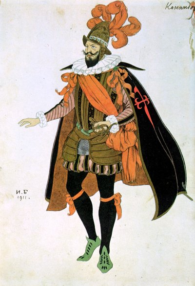 komentaja, 1911. tekijältä Ivan Yakovlevich Bilibin
