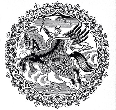 Ilja Muromets, 1934 tekijältä Ivan Yakovlevich Bilibin