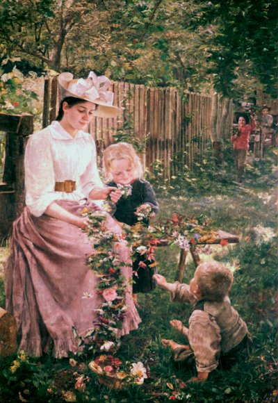 Kesä, 1889-1890 tekijältä Ivana Kobilca