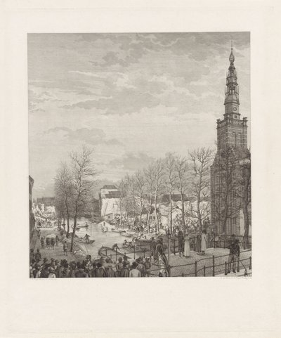 Tuho Steenschuurilla Leidenin ruutionnettomuuden jälkeen, 1807 tekijältä Izaak Jansz. de Wit