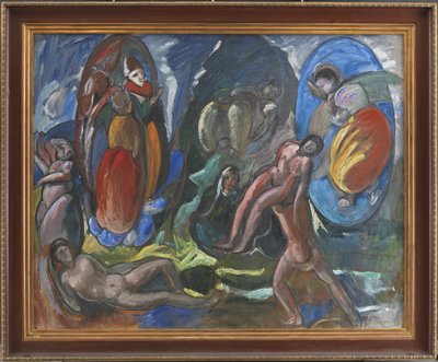 Eevan luominen. Sävellys. Opus II tekijältä J.A. Jerichau