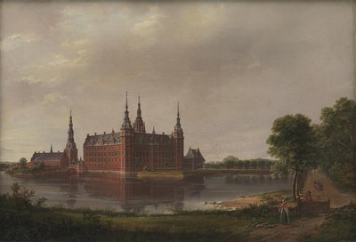 Frederiksborgin linna tekijältä Johan Christian Dahl