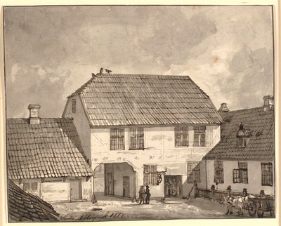 Maatilan sisustus Sorøsta tekijältä Johan Christian Dahl