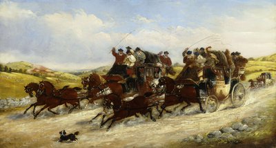 Kisa Liverpoolista Manchesteriin metsästämisellä, 1880 tekijältä J.C. Maggs