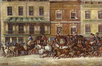 Gloucester Coffee House, Piccadilly tekijältä J.C. Maggs