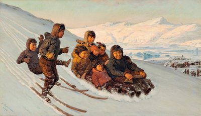 Talvi Grönlannissa tekijältä J.E. Carl Rasmussen