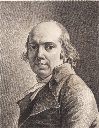 Jens Juels piirsi omakuvan tekijältä J.F. Clemens