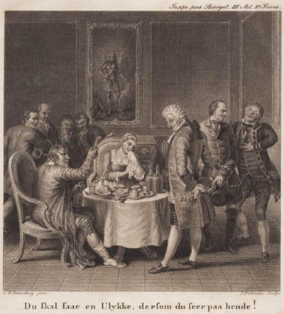 Jeppe paa Bierget tekijältä J.F. Clemens