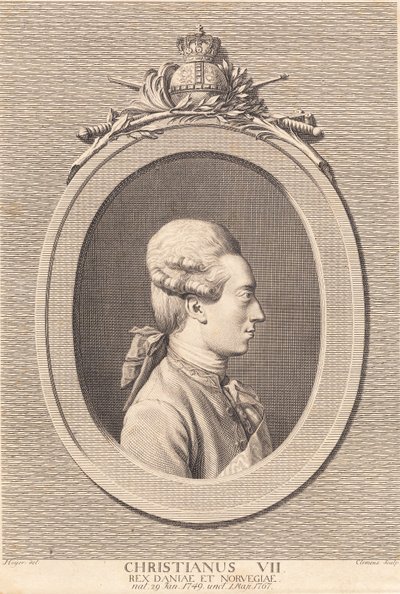 Kong Christian VII tekijältä J.F. Clemens