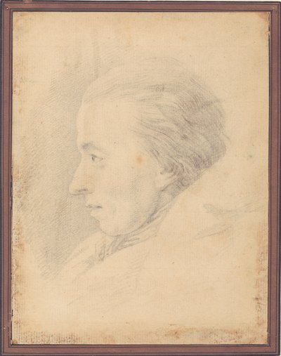 Runoilija Johannes Ewaldin (1743-81) muotokuva tekijältä J.F. Clemens