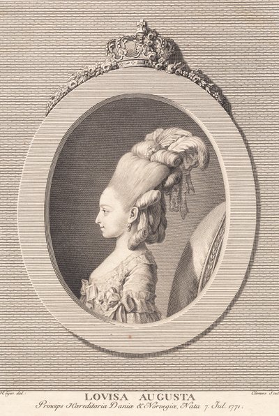 Prinsessa Louisa Augusta tekijältä J.F. Clemens