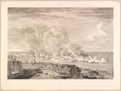 Redenin taistelu 2. huhtikuuta 1801 tekijältä J.F. Clemens