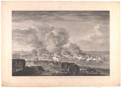 Redenin taistelu 2. huhtikuuta 1801 tekijältä J.F. Clemens