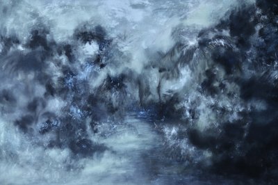 Salaperäinen Sininen luola tekijältä JMF FINE ART