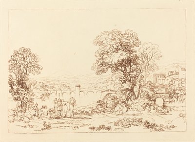 Apuleia etsimässä Apuleiusta. tekijältä Joseph Mallord William Turner