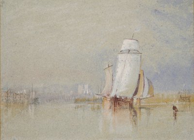 Rauhallinen Loire, 1832 tekijältä Joseph Mallord William Turner
