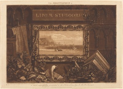 Etukappale, julkaistu 1812. tekijältä Joseph Mallord William Turner