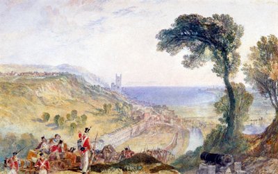 "Hythe, Kent", 1824 tekijältä Joseph Mallord William Turner
