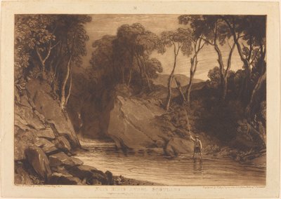 Near Blair Athol, julkaistu 1811. tekijältä Joseph Mallord William Turner