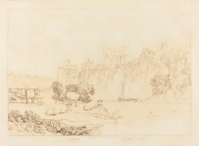 River Wye, julkaistu 1812. tekijältä Joseph Mallord William Turner
