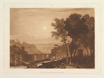 El pont i les cabres Liber Studiorum, part IX, làmina 43, 23 d