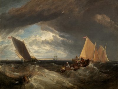 Thamesin ja Medwayn risteys, 1807. tekijältä Joseph Mallord William Turner