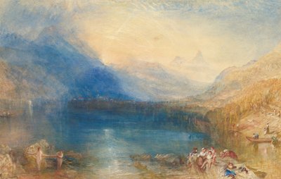 Zugin järvi, 1843. tekijältä Joseph Mallord William Turner