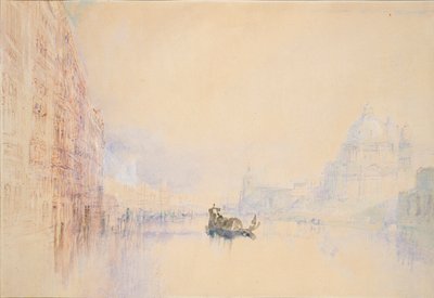 Venetsia: Canal Grande, 1840 tekijältä Joseph Mallord William Turner