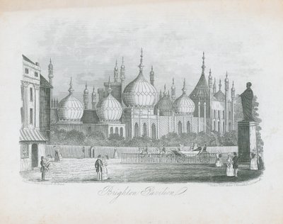 Yleisnäkymä Brighton Pavilionista tekijältä J.T. Wood