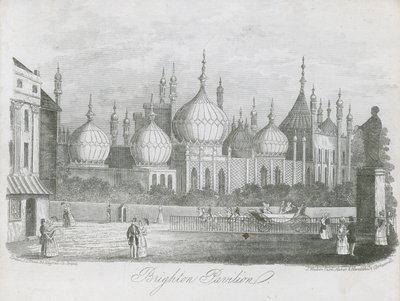 Yleisnäkymä Brighton Pavilionista tekijältä J.T. Wood
