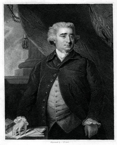 Charles James Fox, brittiläinen Whig-poliitikko, 1833. tekijältä J.W. Cook