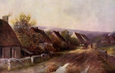 "A Tipperary Village", Irlanti, 1924-1926. tekijältä JW Gozzard
