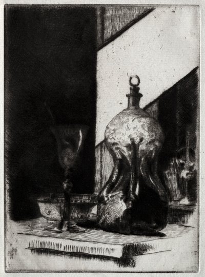 Hollantilainen snapsi, 1885-1893. tekijältä J. Alden Weir