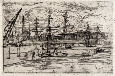 Liverpoolin satamat tekijältä J. Alden Weir