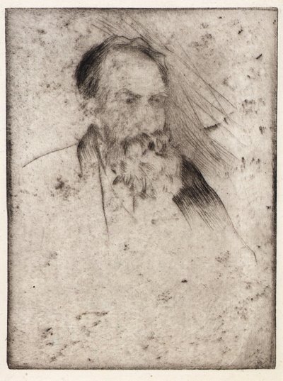 Albert P. Ryderin muotokuva tekijältä J. Alden Weir