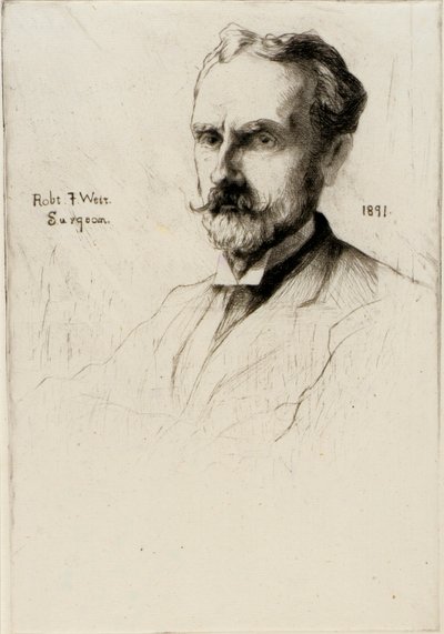 Tohtori Robert F. Weirin muotokuva tekijältä J. Alden Weir